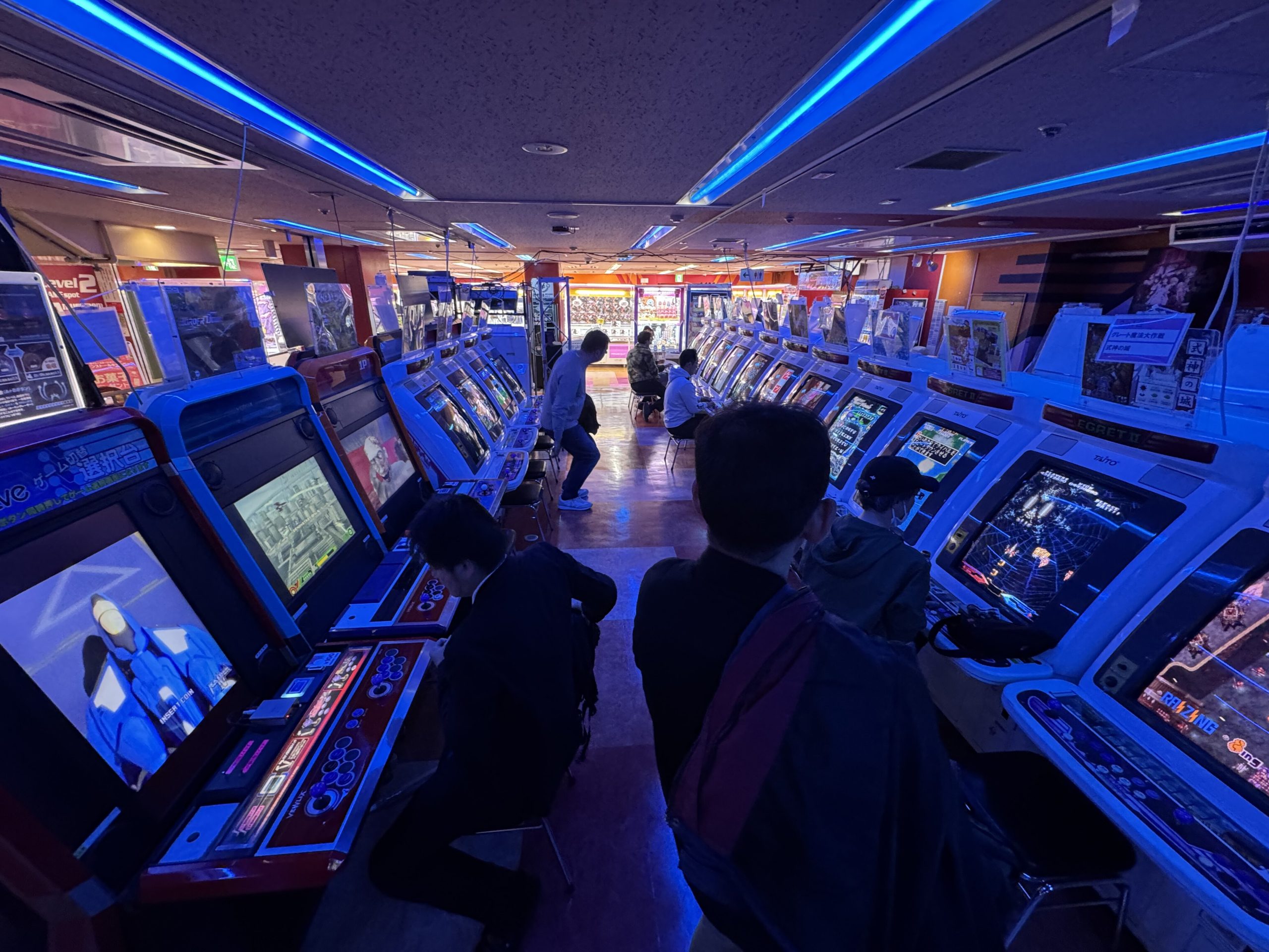 TATE Shoot em ups in HEY Akihabara